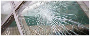New Milton Smashed Glass